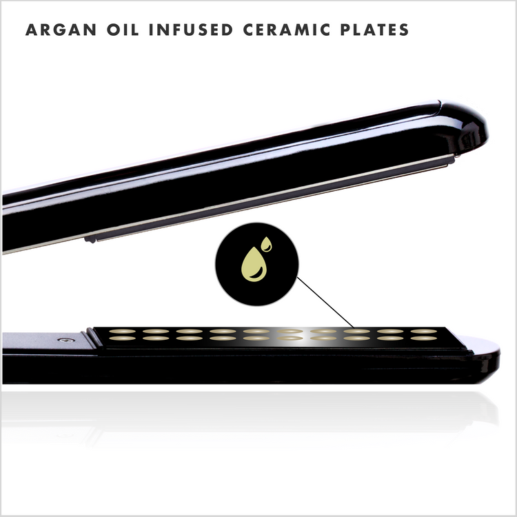 Ceramic  Straightener with Argan Oil